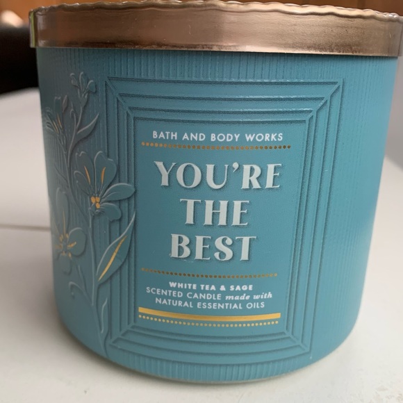 NEW Bath & Body Works “You Are The Best” 3 Wick Candle - Picture 2 of 8